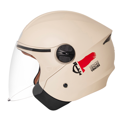 Capacete Joy23 Street Flamengo Bege