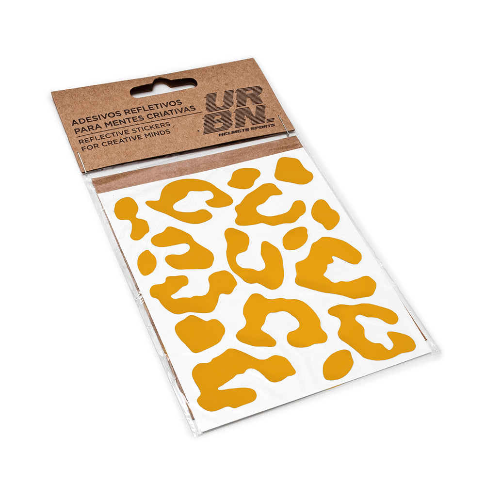 Adesivo Refletivo Urban Sports Animal Amarelo
