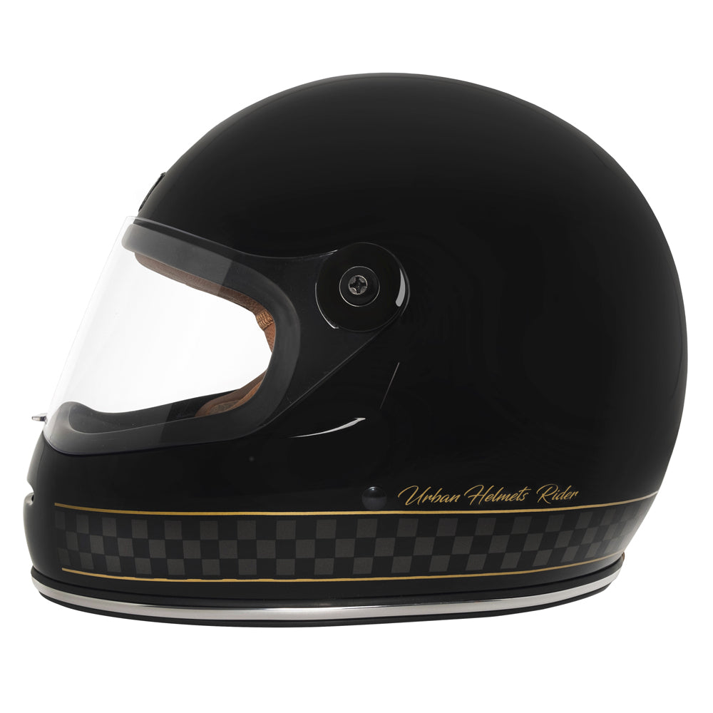 Capacete Urban Bigbore S Classic Racer Brilho
