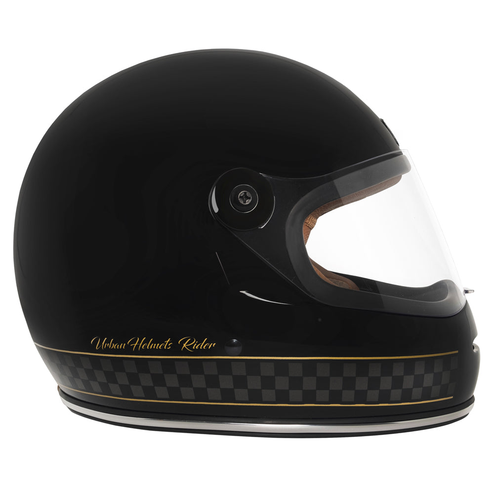 Capacete Urban Bigbore S Classic Racer Brilho