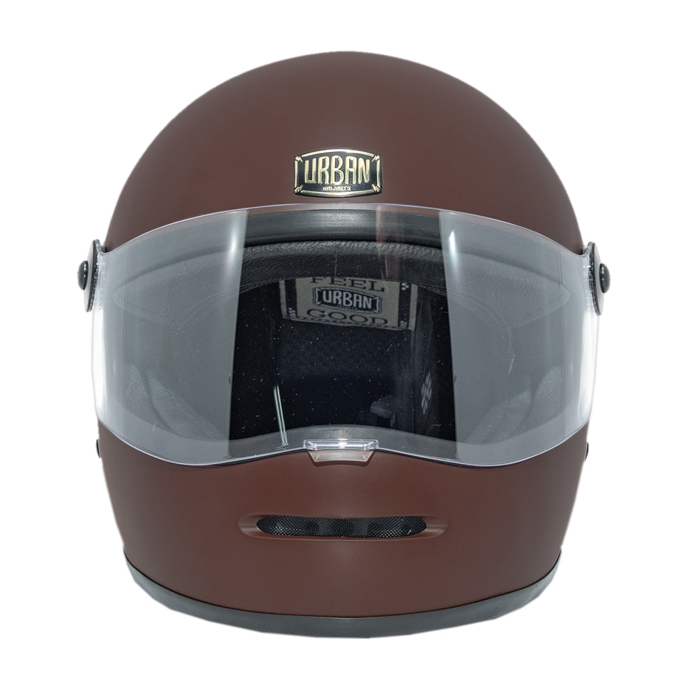 Capacete Urban Bigbore S Marrom Fosco