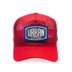 Boné Urban Mesh Trucker Red