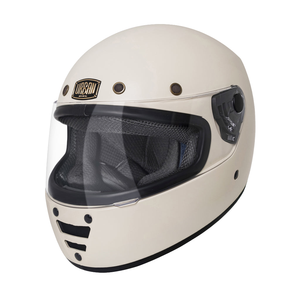 Capacete Urban Cafe Racer Off-White