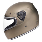Capacete Urban Cafe Racer Champanhe Flake