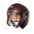 Capacete Joy23 By Taurus Marrom Fosco