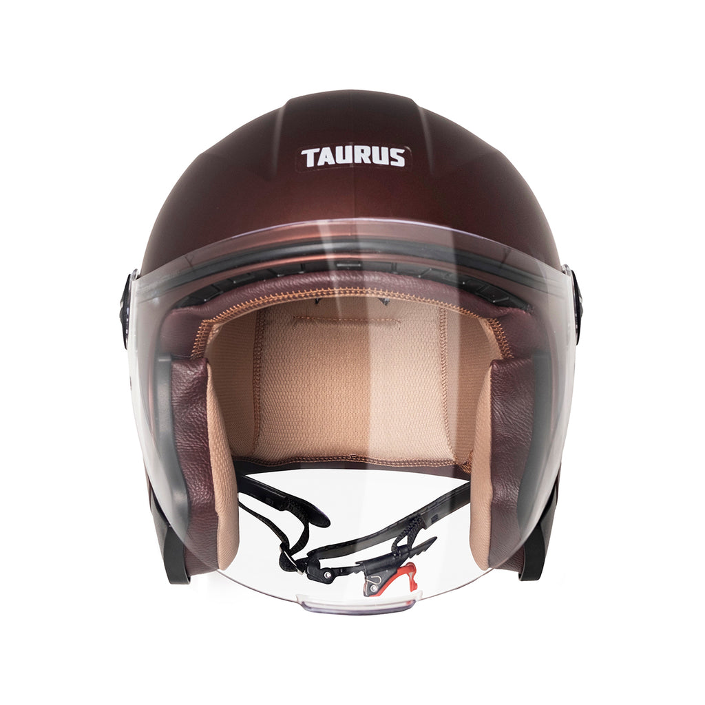 Capacete Joy23 By Taurus Marrom Fosco