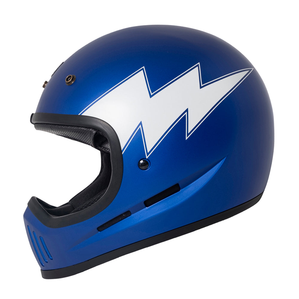 Capacete Urban Desperado Thunder Azul Fosco