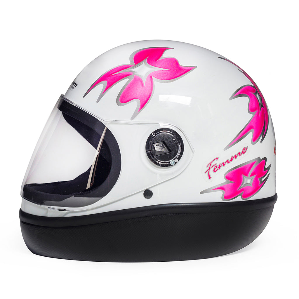 Capacete Fórmula 1 Femme Branco