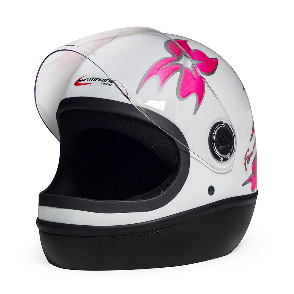 Capacete Fórmula 1 Femme Branco