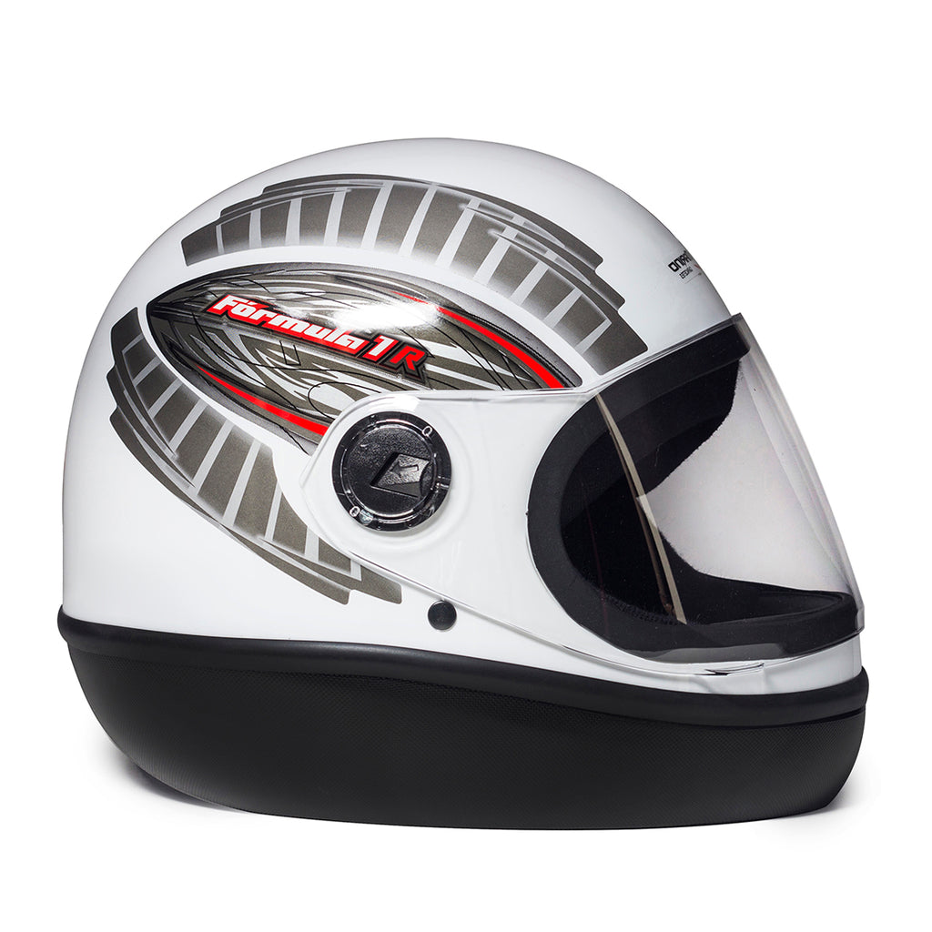 Capacete Fórmula 1 Grafic Branco
