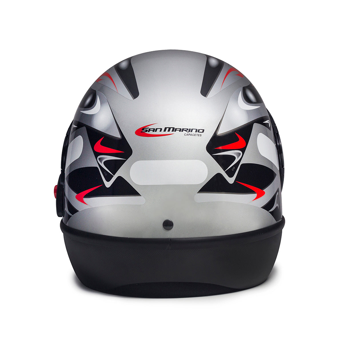 Capacete San Marino Grafic Prata