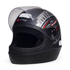 Capacete Fórmula 1 Grafic Preto Fosco