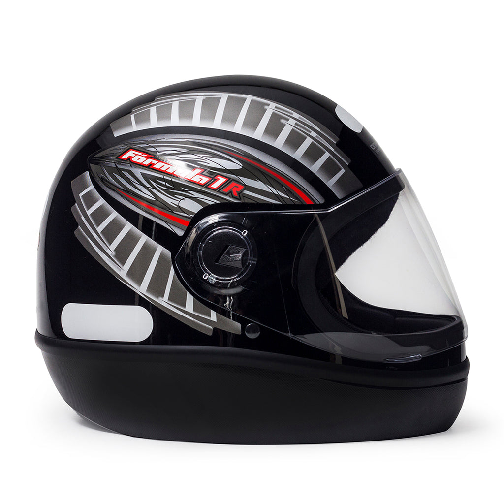 Capacete Fórmula 1 Grafic Preto