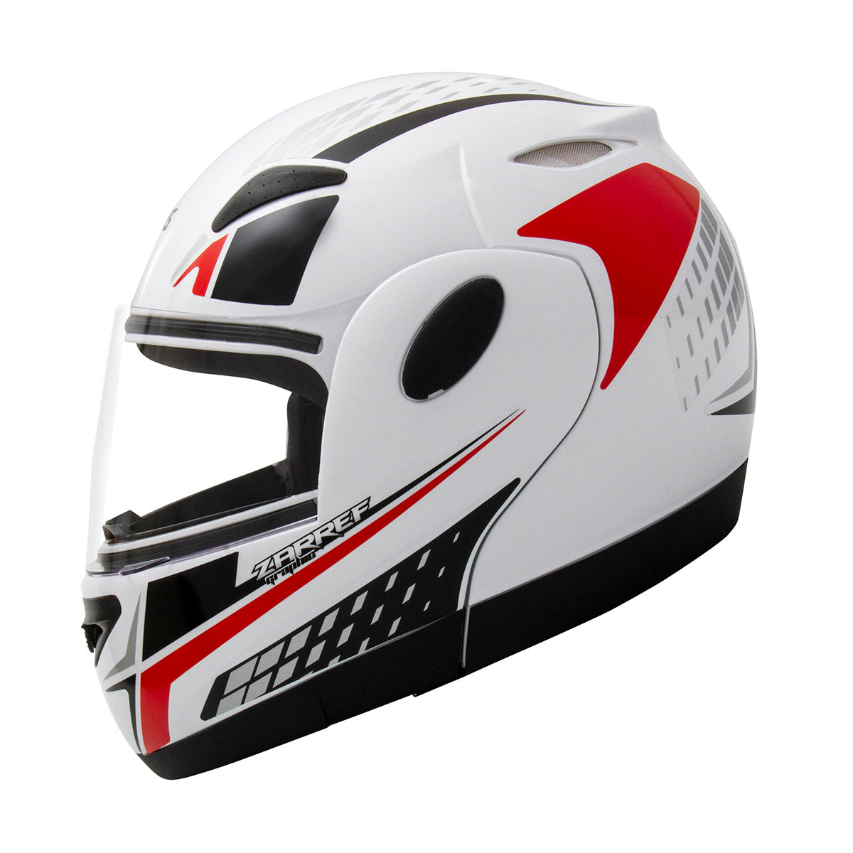 Capacete Zarref Grafic Branco