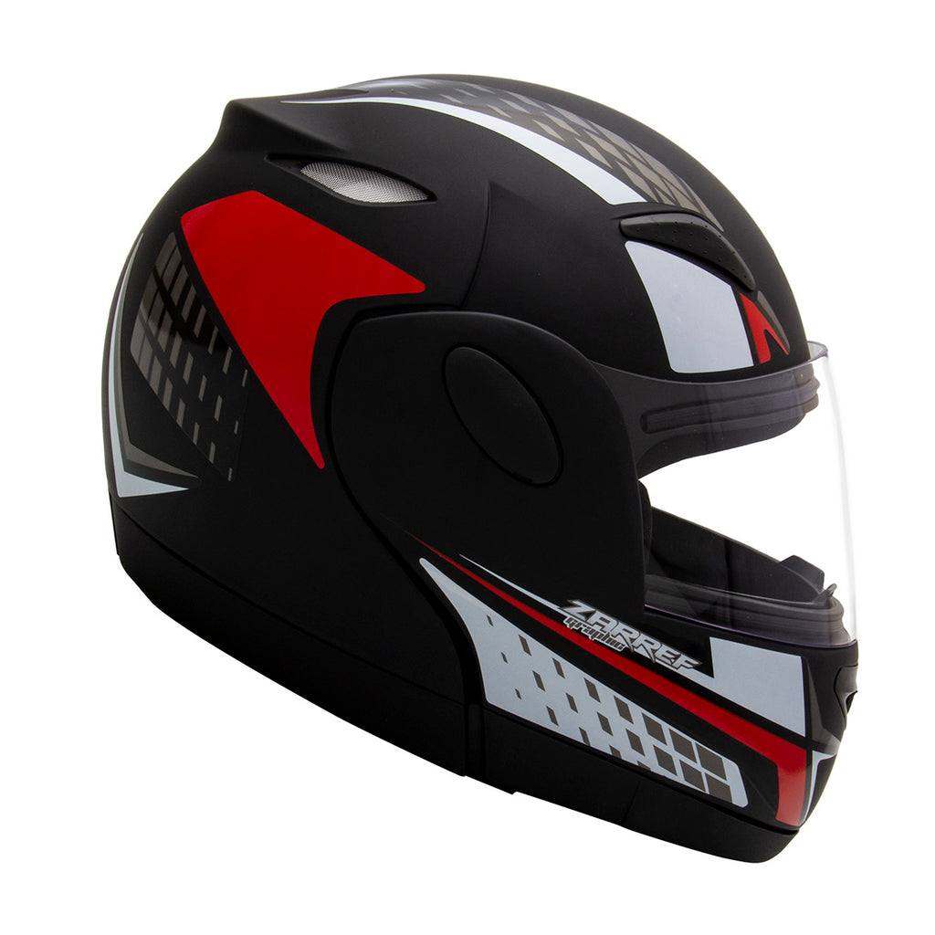 Capacete Zarref Grafic Preto Fosco
