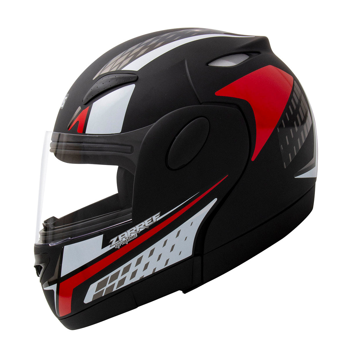Capacete Zarref Grafic Preto Fosco