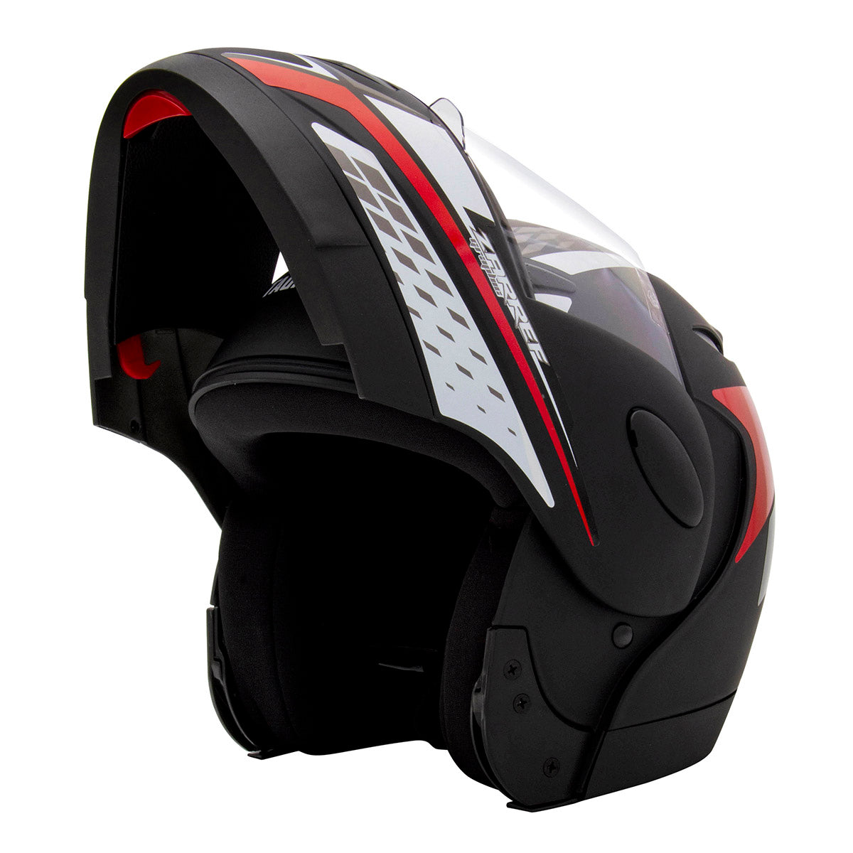 Capacete Zarref Grafic Preto Fosco
