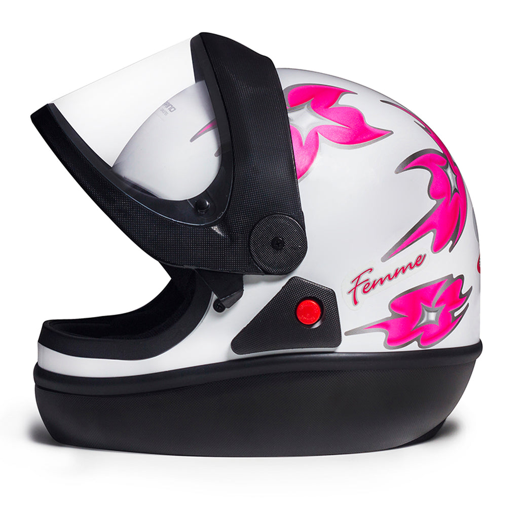 Capacete San Marino Femme Branco