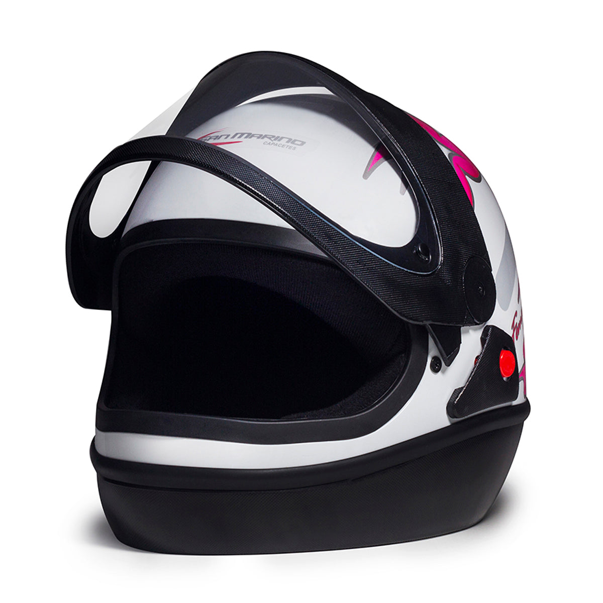 Capacete San Marino Femme Branco