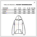 Jaqueta Urban Pocket Windbreaker Reflective