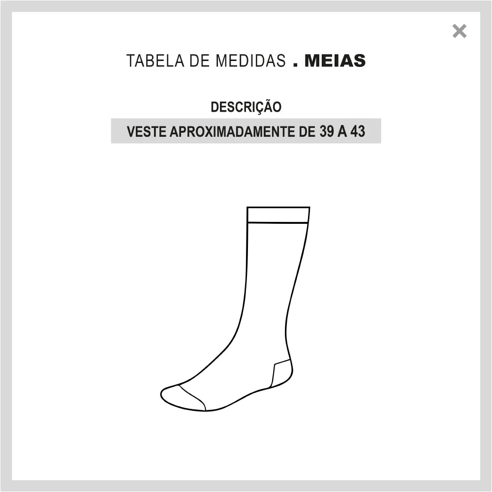 Meia Urbansocks Chess P&B
