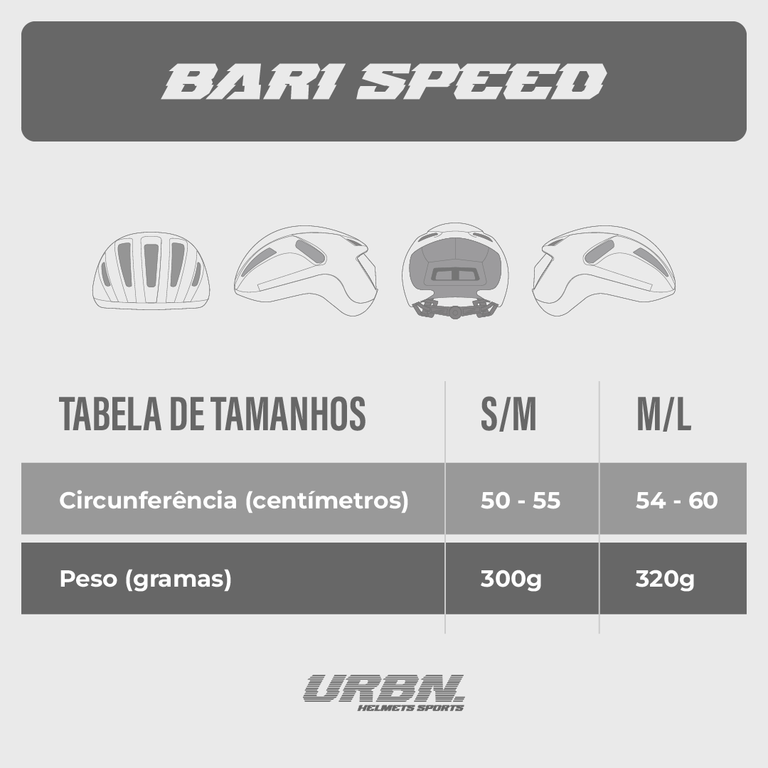 Capacete Urban Sports Bari Speed The Wild One