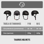 Capacete Taurus Sports The Bull Branco