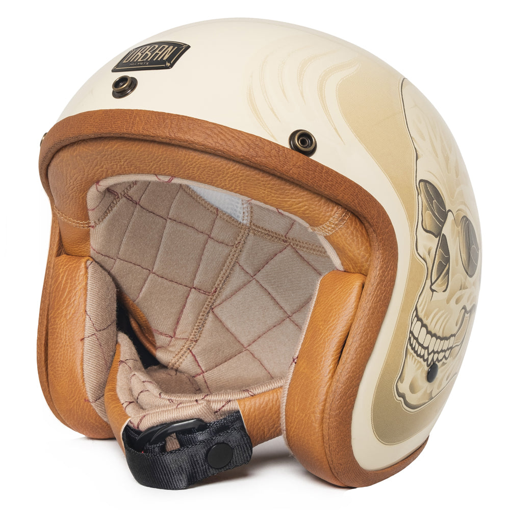 Capacete Urban Tracer Tucci Bege