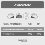 Capacete Infantil Urban Sports Fun Kid Flamengo