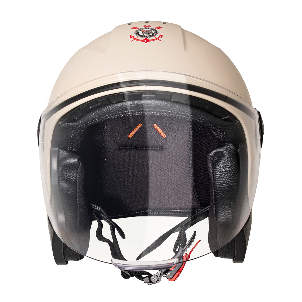 Capacete Joy23 Street Corinthians Bege