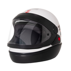 Capacete San Marino Flamengo Branco