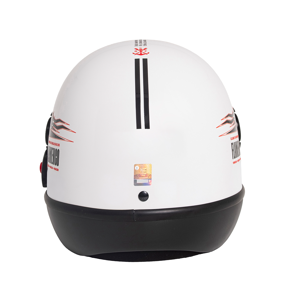 Capacete San Marino Flamengo Branco