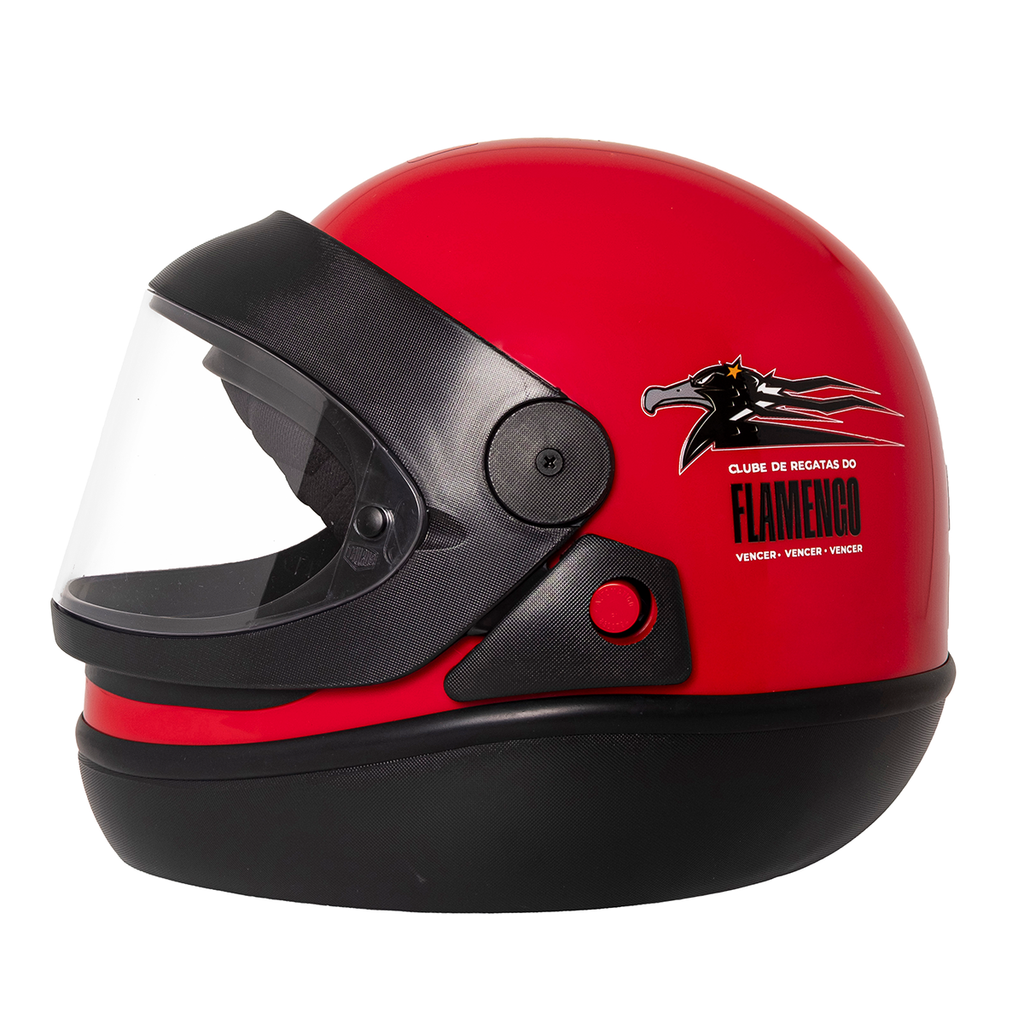 Capacete San Marino Flamengo Vermelho
