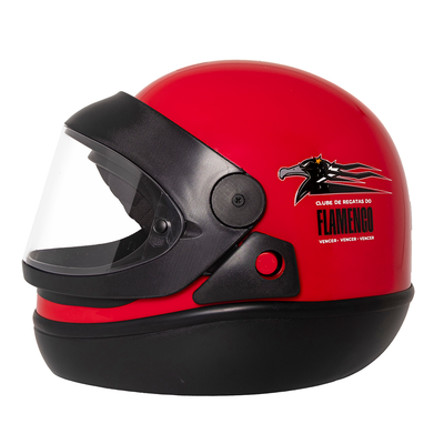 Capacete San Marino Flamengo Vermelho