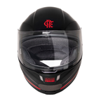 Capacete Joy23 Strike Flamengo Preto