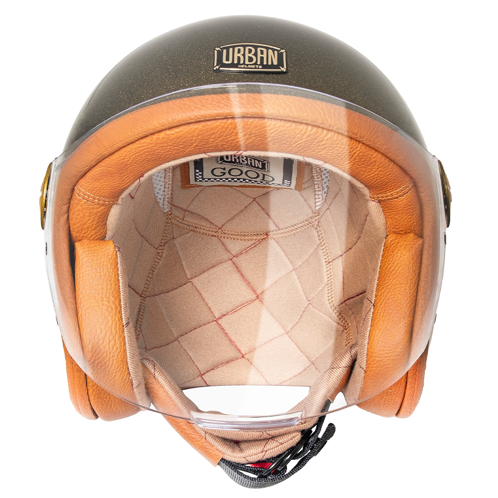Capacete Urban Tracer S Dark Gold Flake