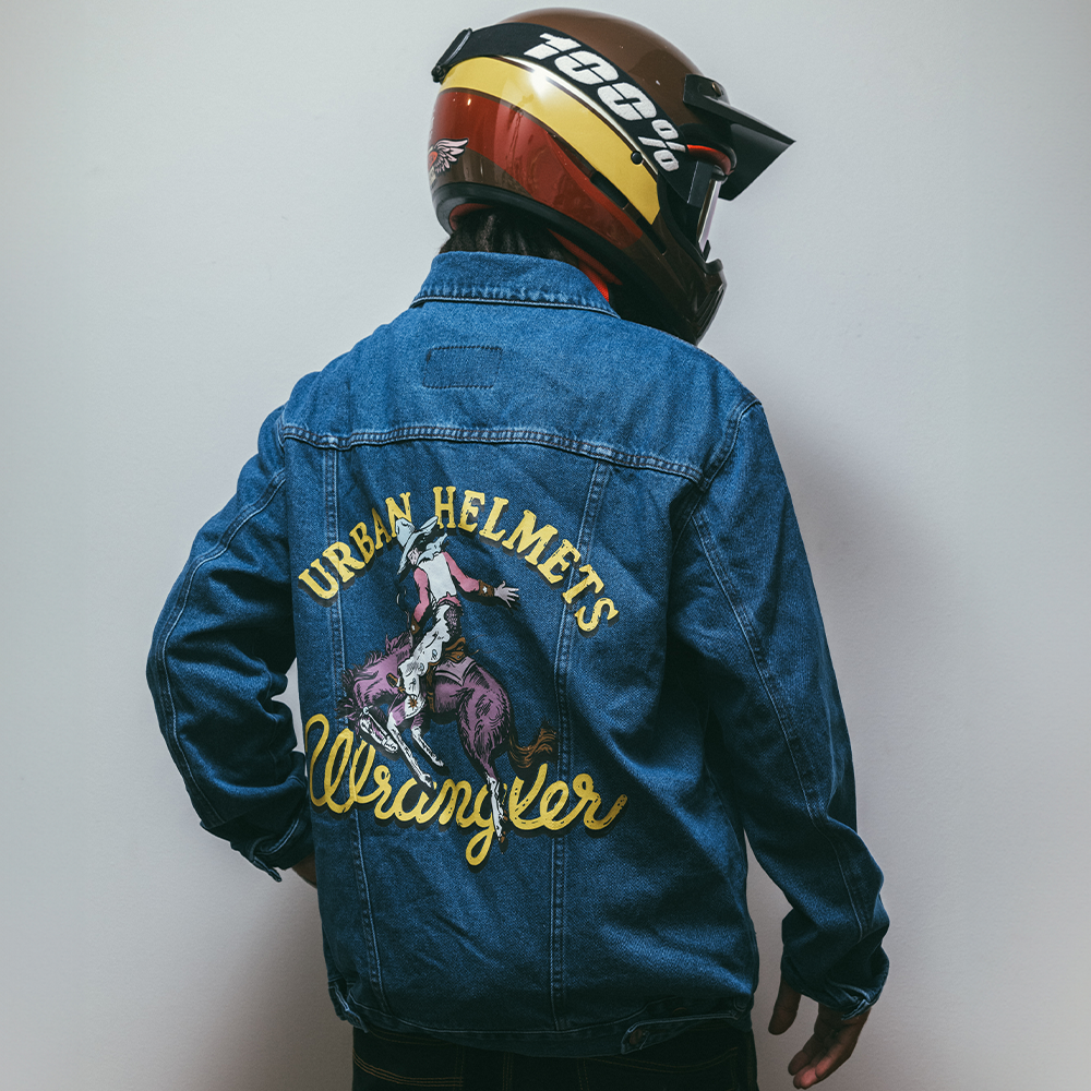 Jaqueta Jeans Collab Urban x Wrangler