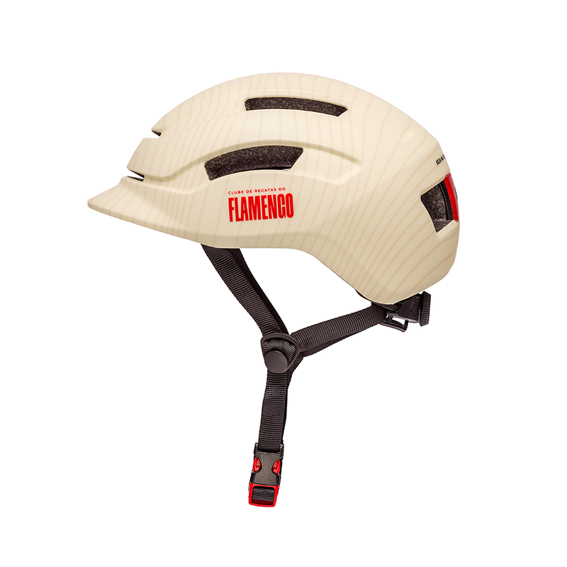 Capacete Urban Sports Broder Flamengo Off-White
