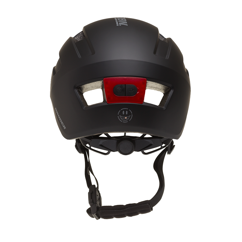 Capacete Urban Sports Broder Preto Noturno