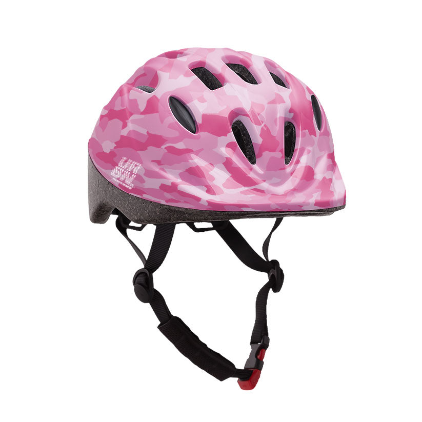 Capacete Infantil Urban Sports Fun Kid Camo Rosa